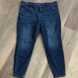 American Eagle Outfitters Women's Deep Indigo Skinny Jeans